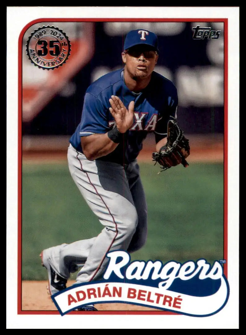 2024 Topps - 1989 Topps Baseball 35th Anniversary (Series Two) Complete Your Set - 89B2-25 Adrián Beltré - Baseball