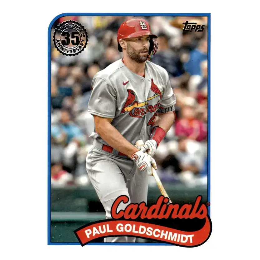 2024 Topps 1989 Baseball #89B-18 Paul Goldschmidt NM-MT St. Louis Cardinals Baseball Card - Baseball Card Single