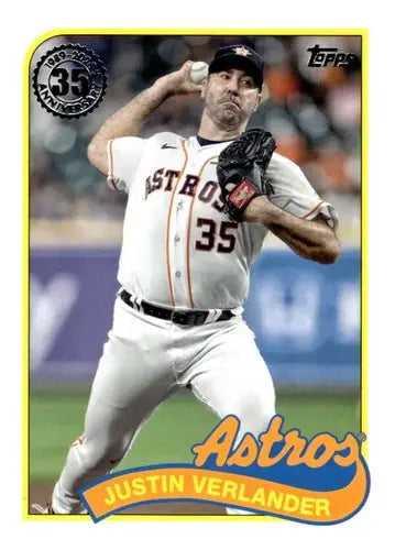 2024 Topps 1989 Baseball #89B-26 Justin Verlander NM-MT Astros ID:71077 - Baseball Card Single