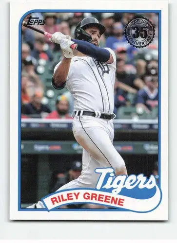 2024 Topps 1989 Baseball #89B-82 Riley Greene NM-MT Tigers ID:71080 - Baseball Card Single