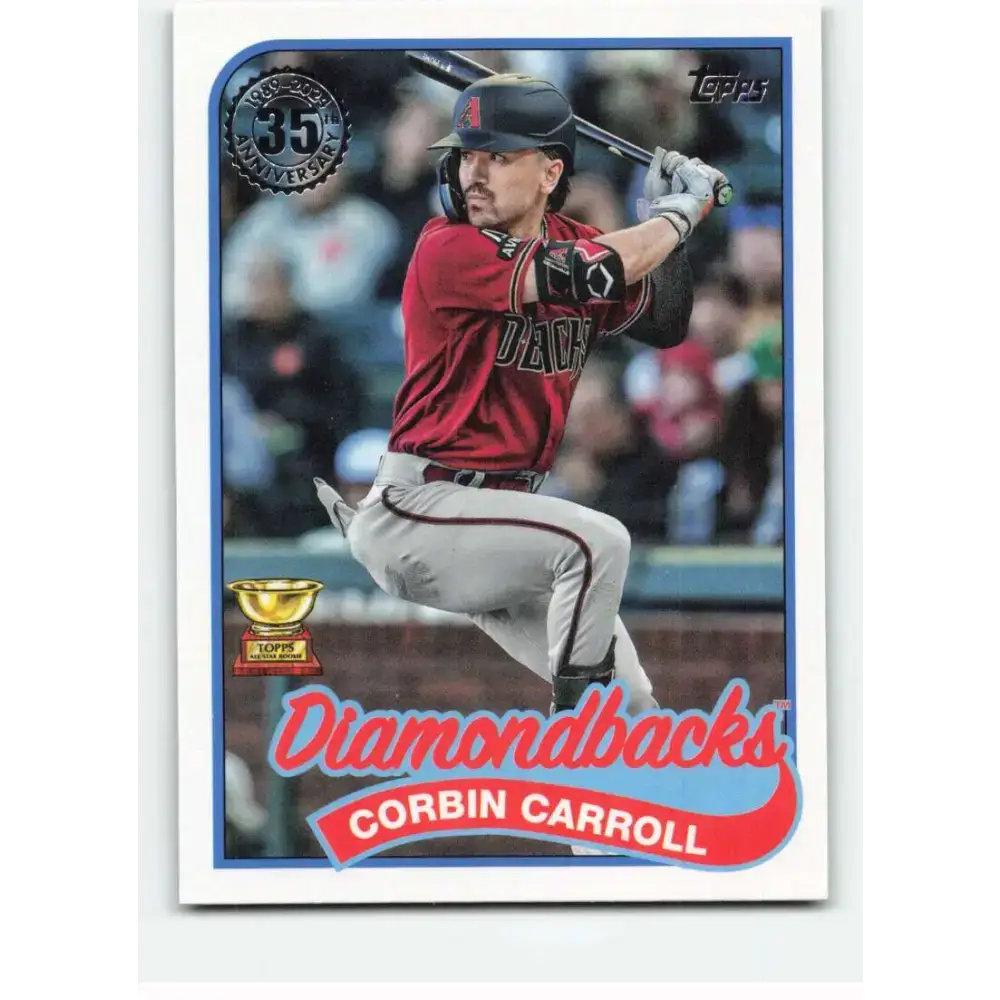2024 Topps 1989 Baseball #89B-99 Corbin Carroll NM-MT Arizona Diamondbacks Baseball Card - Baseball Card Single