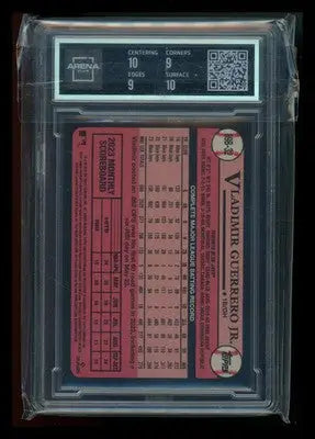 2024 Topps 1989 Topps Mega Box Foil Vladimir Guerrero Jr. #89B-32 Arena Club 9.5 - Baseball Card Single