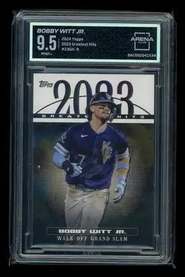 2024 Topps 2023 Greatest Hits Bobby Witt Jr. #23GH-9 Baseball Arena Club 9.5 - Baseball Card Single
