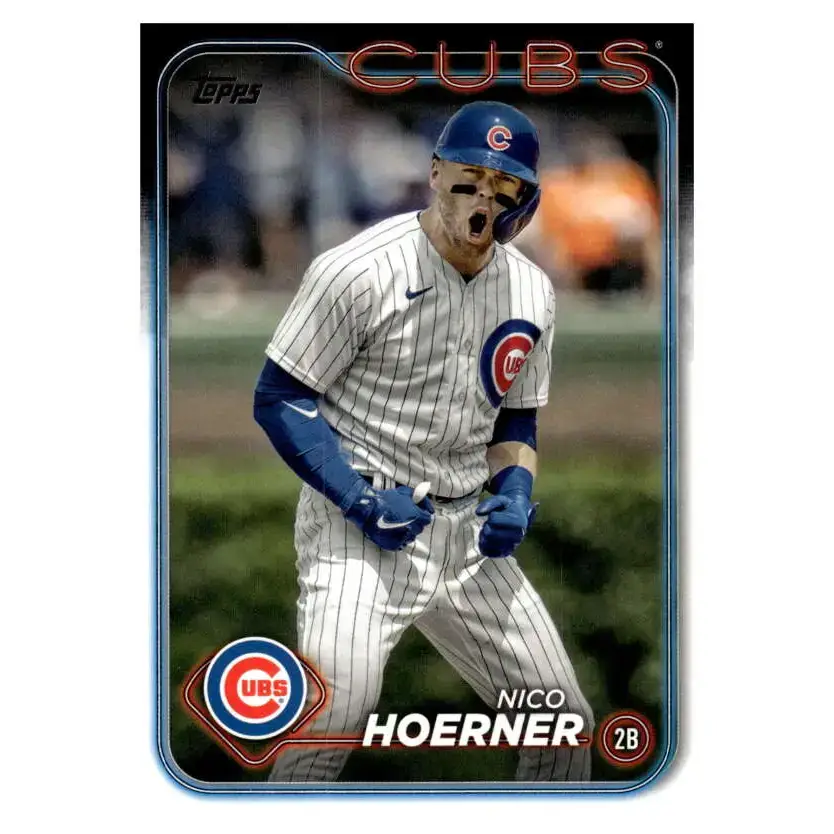 2024 Topps #204 Nico Hoerner NM-MT Chicago Cubs Baseball Card - Baseball Card Single