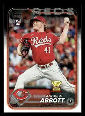 2024 Topps #214 Andrew Abbott - Baseball Card Single