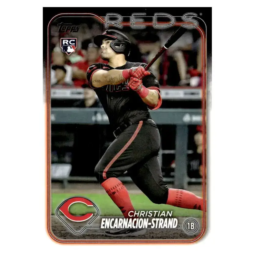 2024 Topps #219 Christian Encarnacion-Stra NM-MT RC Rookie Cincinnati Reds Baseball Card - Baseball Card Single