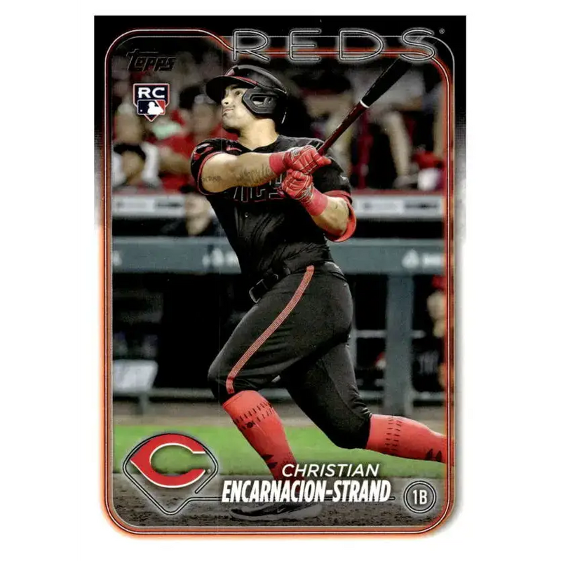 2024 Topps #219 Christian Encarnacion-Stra NM-MT RC Rookie Cincinnati Reds Baseball Card - Baseball Card Single
