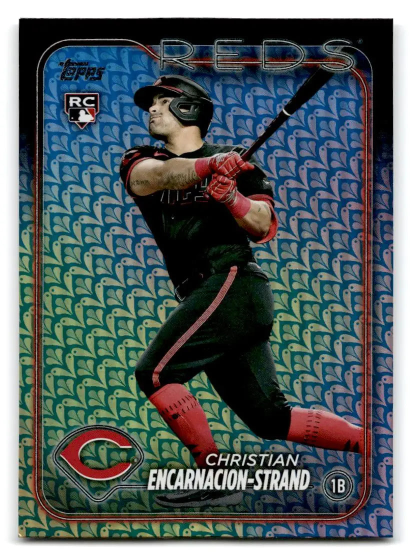 2024 Topps #219 Christian Encarnacion-Strand Holiday (Series One) - Baseball Card Single