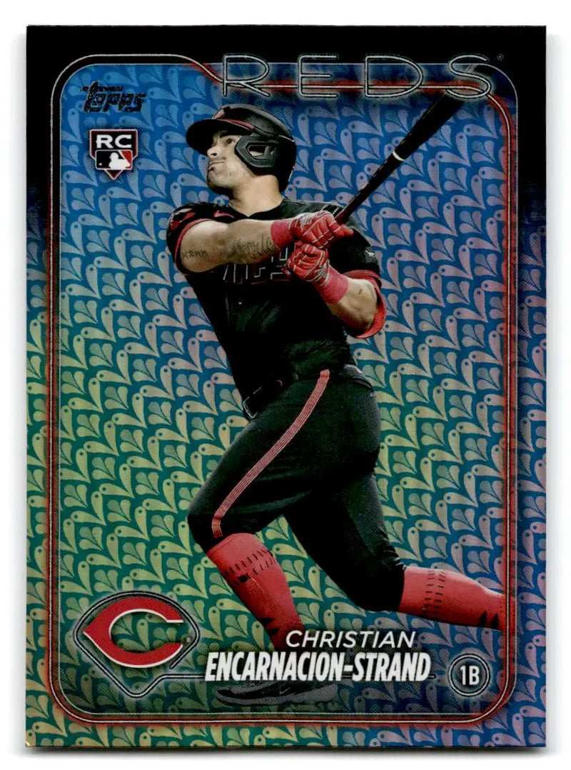 2024 Topps #219 Christian Encarnacion-Strand Holiday (Series One) - Baseball Card Single