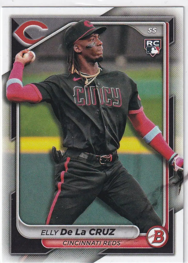 2024 TOPPS #22 ELLY DE LA CRUZ- CINCINNATI REDS - Baseball Card Single