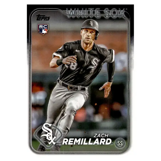 2024 Topps #222 Zach Remillard NM-MT RC Rookie Chicago White Sox Baseball Card - Baseball Card Single