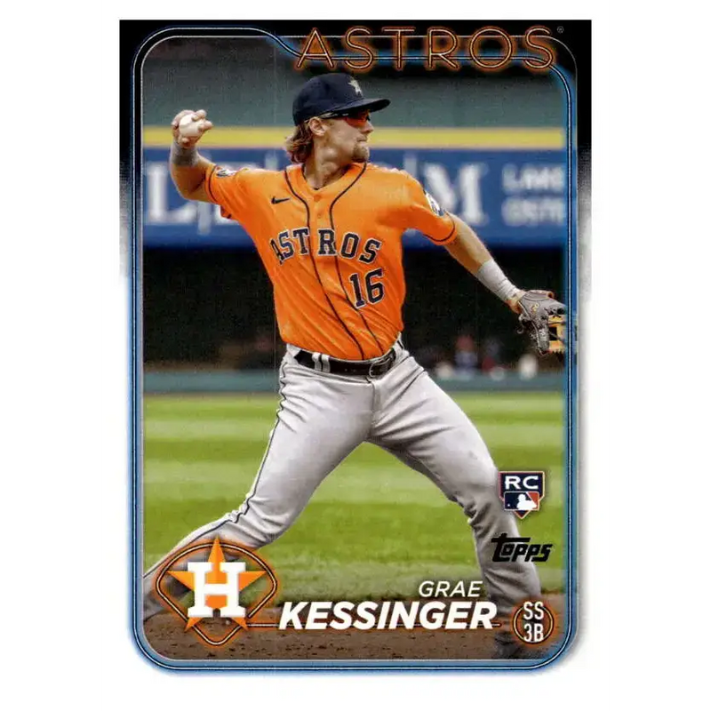 2024 Topps #226 Grae Kessinger NM-MT RC Rookie Houston Astros Baseball Card - Baseball Card Single