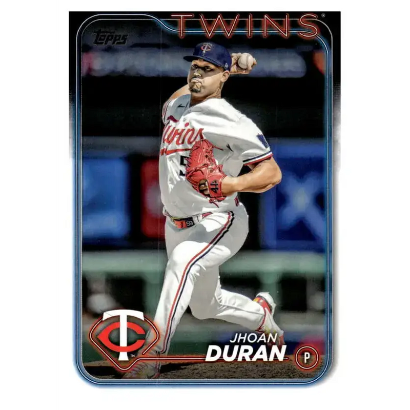 2024 Topps #227 Jhoan Duran NM-MT Minnesota Twins Baseball Card - Baseball Card Single