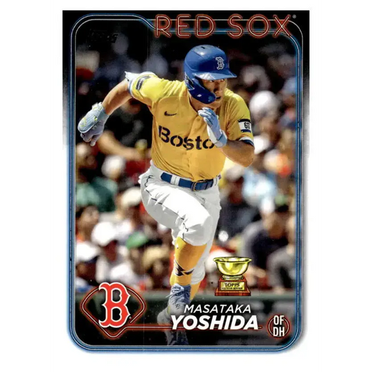 2024 Topps #228 Masataka Yoshida NM-MT Boston Red Sox Baseball Card - Baseball Card Single