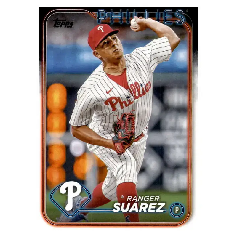 2024 Topps #229 Ranger Suarez NM-MT Philadelphia Phillies Baseball Card - Baseball Card Single