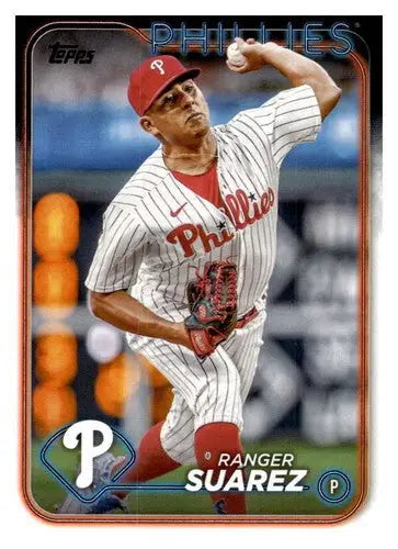 2024 Topps #229 Ranger Suarez NM-MT Phillies ID:71181 - Baseball Card Single