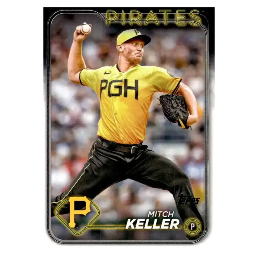 2024 Topps #230 Mitch Keller NM-MT Pittsburgh Pirates Baseball Card - Baseball Card Single