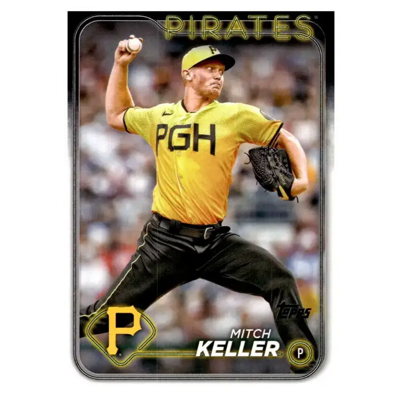 2024 Topps #230 Mitch Keller NM-MT Pittsburgh Pirates Baseball Card - Baseball Card Single