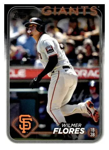 2024 Topps #234 Wilmer Flores NM-MT Giants ID:73711 - Baseball Card Single