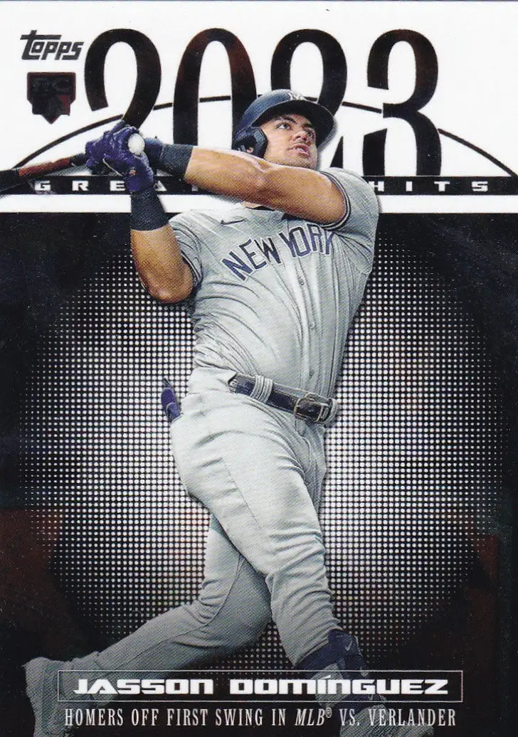 2024 TOPPS #23GH-26 JASSON DOMINGUEZ- NEW YORK YANKEES - Baseball Card Single