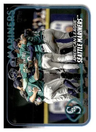 2024 Topps #241 Seattle Mariners NM-MT Mariners Team Card ID:71185 - Baseball Card Single