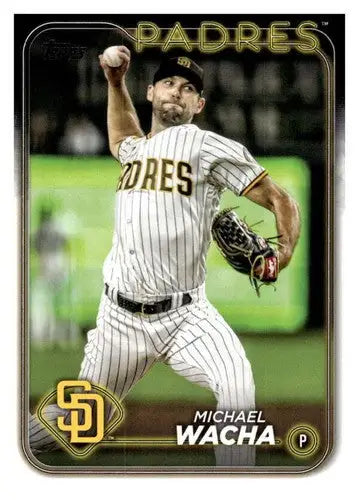2024 Topps #245 Michael Wacha NM-MT Padres ID:68779 - Baseball Card Single