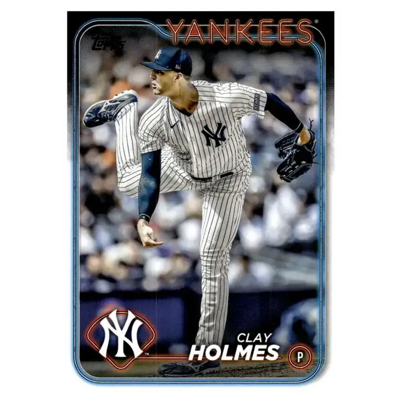 2024 Topps #247 Clay Holmes NM-MT New York Yankees Baseball Card - Baseball Card Single
