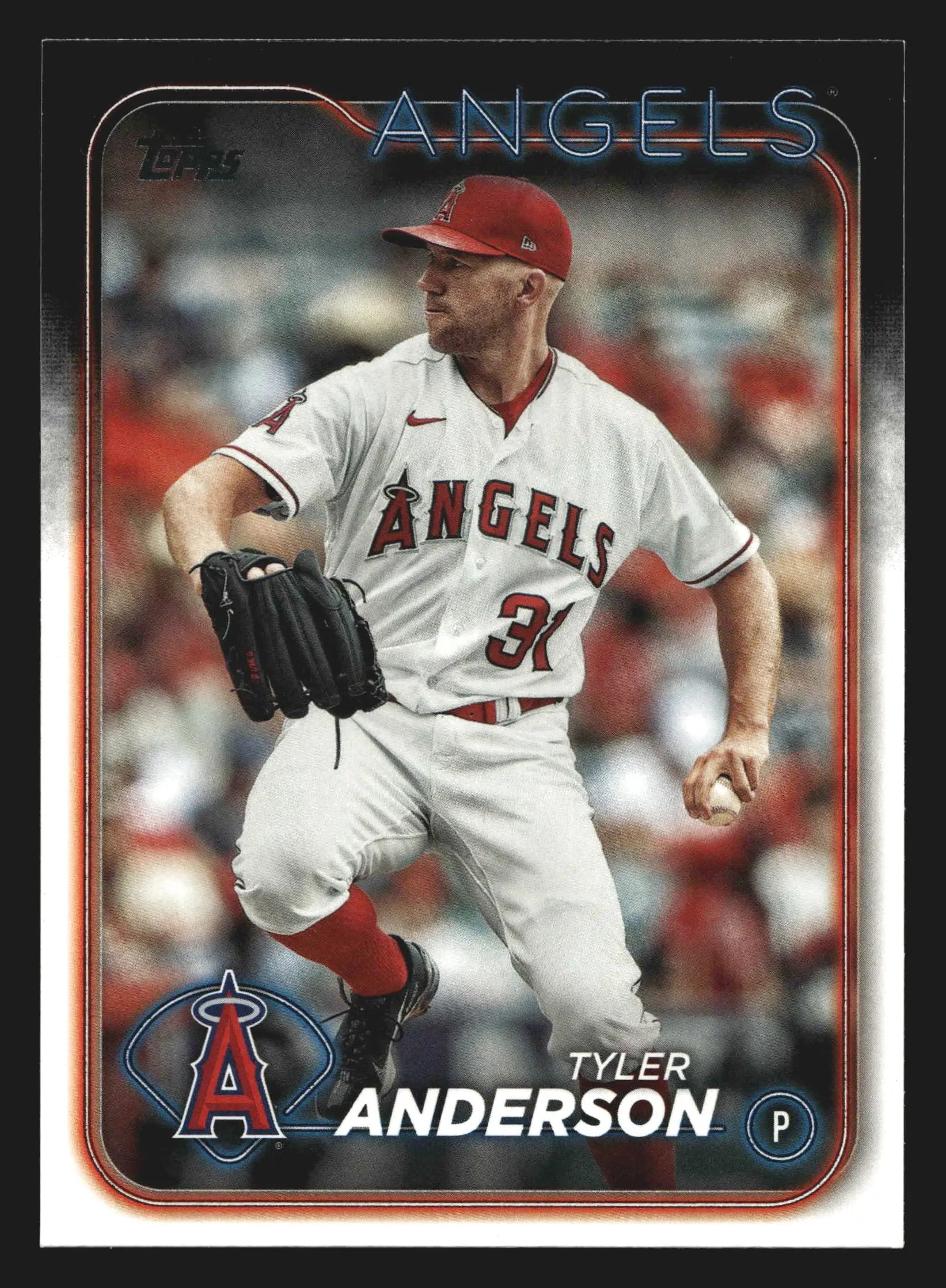 2024 Topps #248 Tyler Anderson Los Angeles Angels - Baseball Card Single