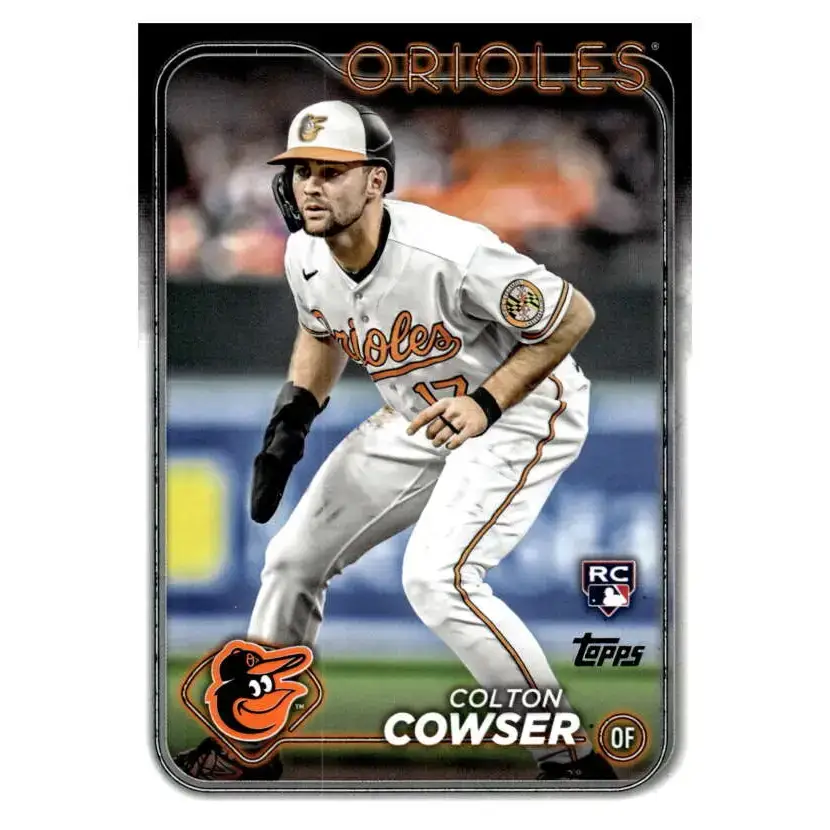 2024 Topps #257 Colton Cowser NM-MT RC Rookie Baltimore Orioles Baseball Card - Baseball Card Single