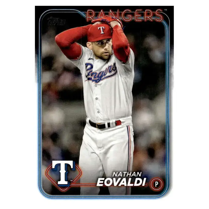 2024 Topps #258 Nathan Eovaldi NM-MT Texas Rangers Baseball Card - Baseball Card Single