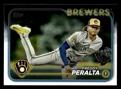2024 Topps #26 Freddy Peralta - Baseball Card Single