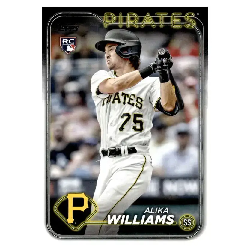 2024 Topps #265 Alika Williams NM-MT RC Rookie Pittsburgh Pirates Baseball Card - Baseball Card Single