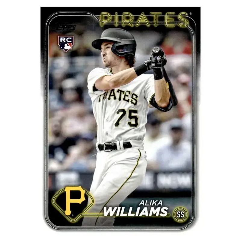 2024 Topps #265 Alika Williams NM-MT RC Rookie Pittsburgh Pirates Baseball Card - Baseball Card Single