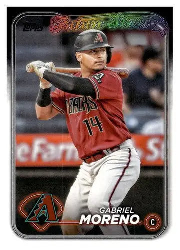 2024 Topps Gabriel Moreno Future Stars Baseball Card with Original Gloss