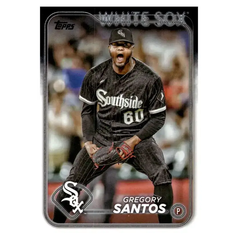 2024 Topps #276 Gregory Santos NM-MT Chicago White Sox Baseball Card - Baseball Card Single