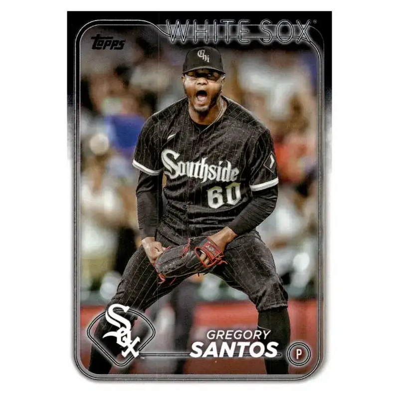 2024 Topps #276 Gregory Santos NM-MT Chicago White Sox Baseball Card - Baseball Card Single