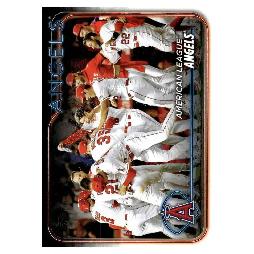 2024 Topps #279 Los Angeles Angels NM-MT Los Angeles Angels Baseball Card - Baseball Card Single