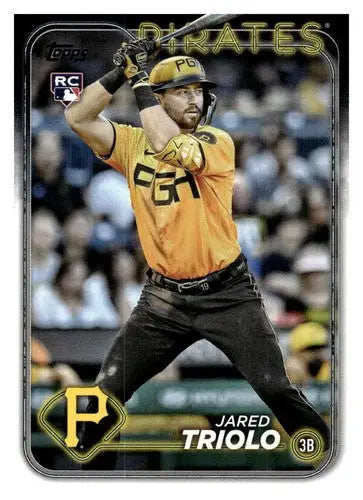 2024 Topps #281 Jared Triolo NM-MT RC Rookie Pirates ID:68392 - Baseball Card Single