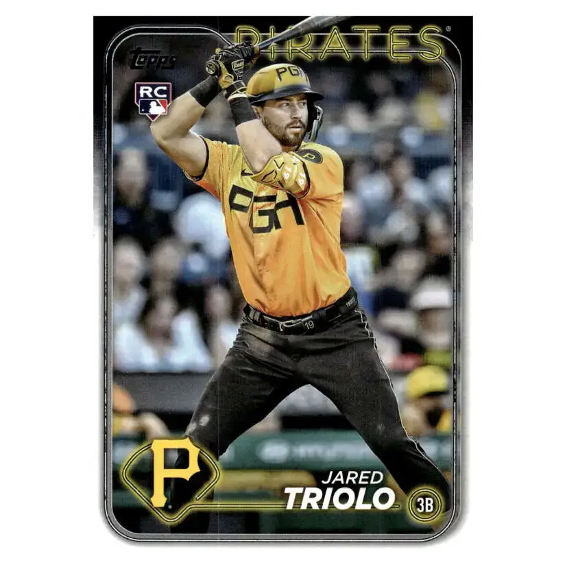 2024 Topps #281 Jared Triolo NM-MT RC Rookie Pittsburgh Pirates Baseball Card - Baseball Card Single