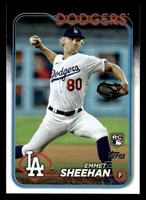 2024 Topps #283 Emmet Sheehan - Baseball Card Single