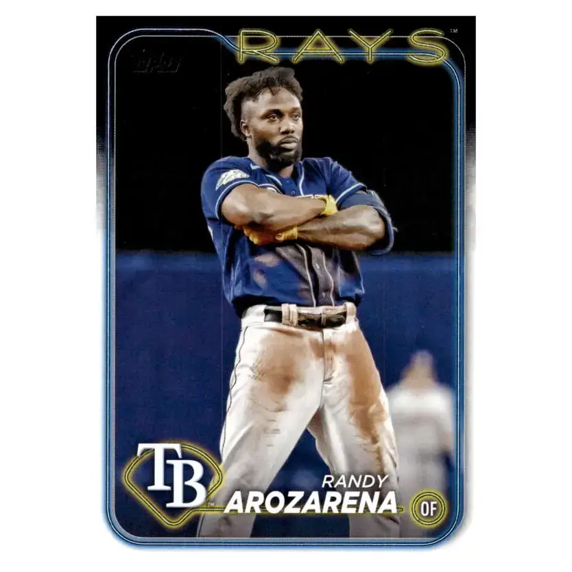 2024 Topps #284 Randy Arozarena NM-MT Tampa Bay Rays Baseball Card - Baseball Card Single