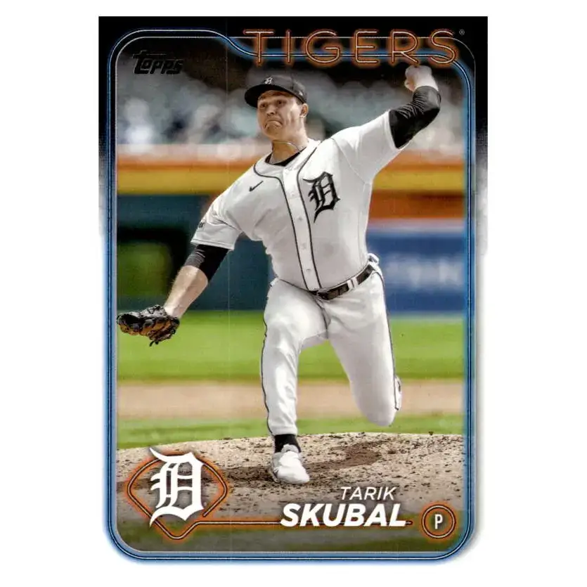 2024 Topps #294 Tarik Skubal NM-MT Detroit Tigers Baseball Card - Baseball Card Single