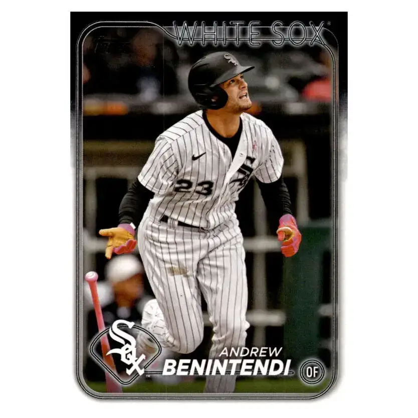 2024 Topps #306 Andrew Benintendi NM-MT Chicago White Sox Baseball Card - Baseball Card Single