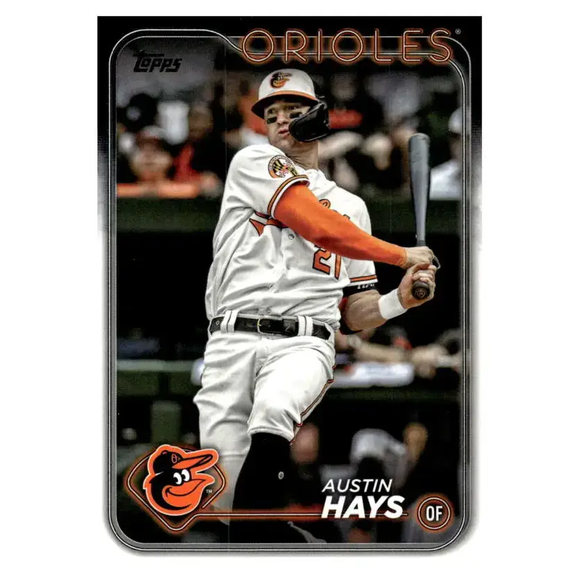 2024 Topps #307 Austin Hays NM-MT Baltimore Orioles Baseball Card - Baseball Card Single