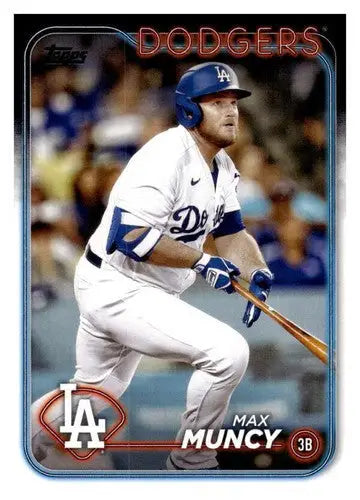2024 Topps Max Muncy baseball card with original gloss, NM-MT condition