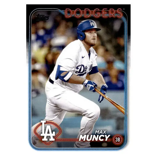 2024 Topps #314 Max Muncy NM-MT Los Angeles Dodgers Baseball Card - Baseball Card Single