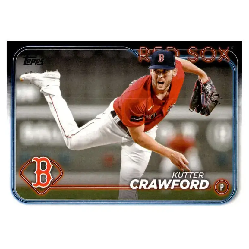 2024 Topps #316 Kutter Crawford NM-MT Boston Red Sox Baseball Card - Baseball Card Single