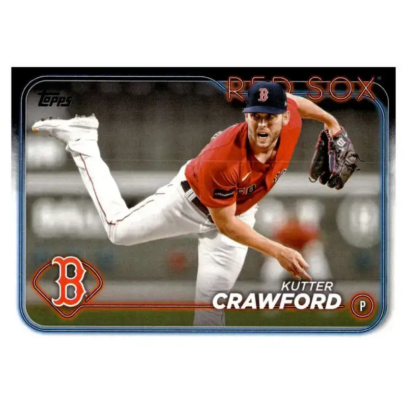 2024 Topps #316 Kutter Crawford NM-MT Boston Red Sox Baseball Card - Baseball Card Single