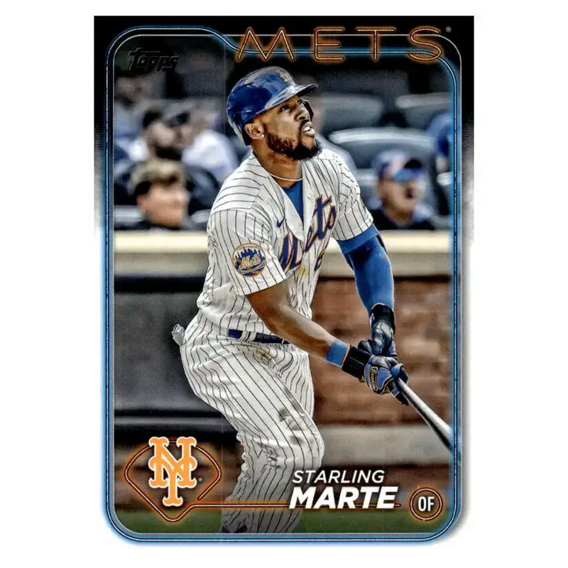 2024 Topps #317 Starling Marte NM-MT New York Mets Baseball Card - Baseball Card Single