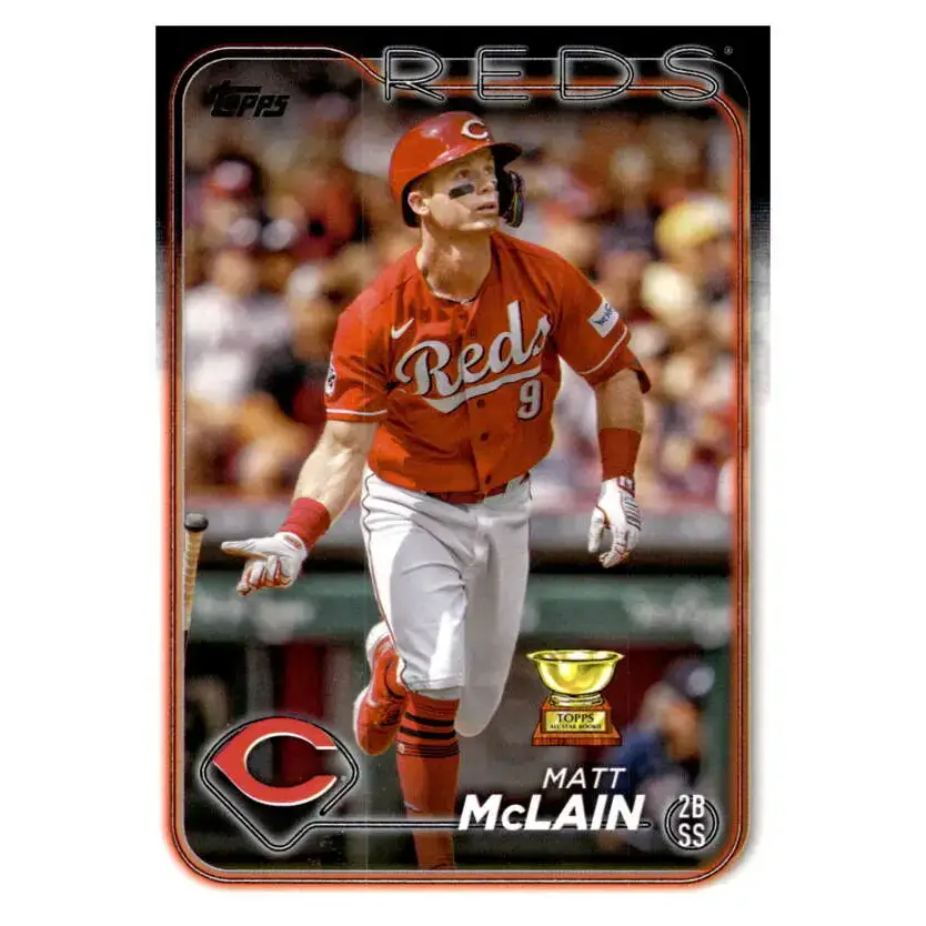 2024 Topps #327 Matt McLain NM-MT Cincinnati Reds Baseball Card - Baseball Card Single